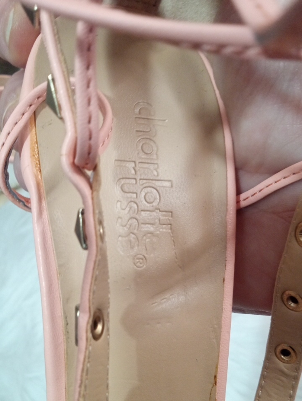 CHARLOTTE RUSSE BERLIN SANDALS - Picture 9 of 11